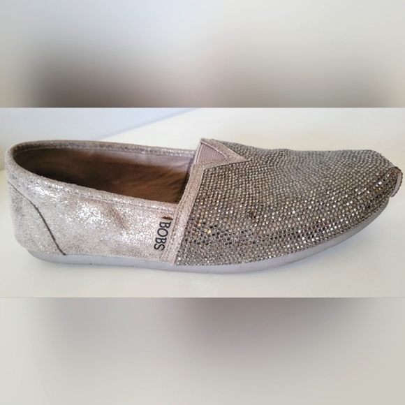 Skechers BOBS Luxe Big Dreamer Bling Women's Flats Size 7 - Picture 12 of 14